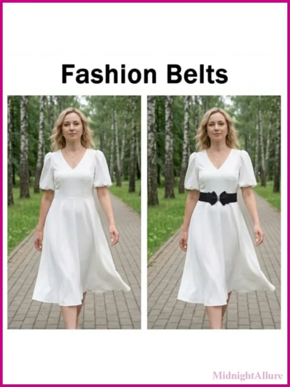 Rhinestone Bow Belt Elastic Waist Corset for Women